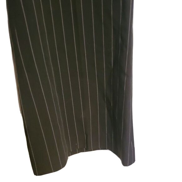 Nygard Collection Dress Pants Womens Size 8 Petite Black Pin Striped Career - Picture 6 of 6